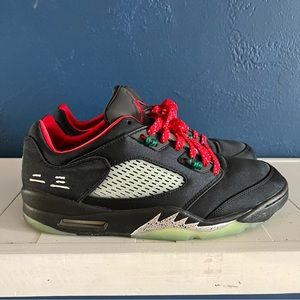 Jordan 5 Retro Low Clot Jade